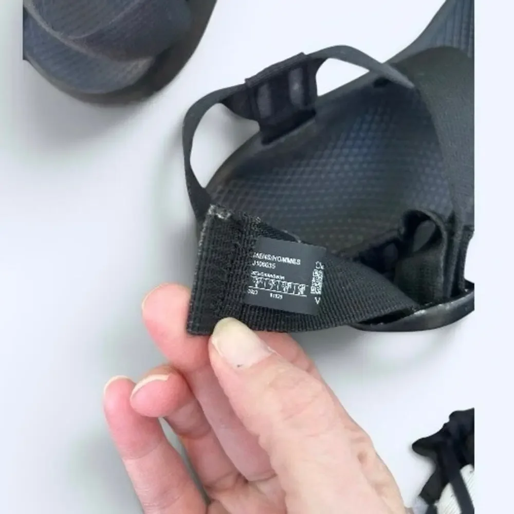 Chaco Z/Cloud Sandals Triple Black Men’s Size 8 Gorpcore Hiking Waterproof
